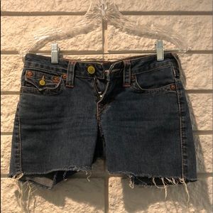 True Religion Jean Shorts